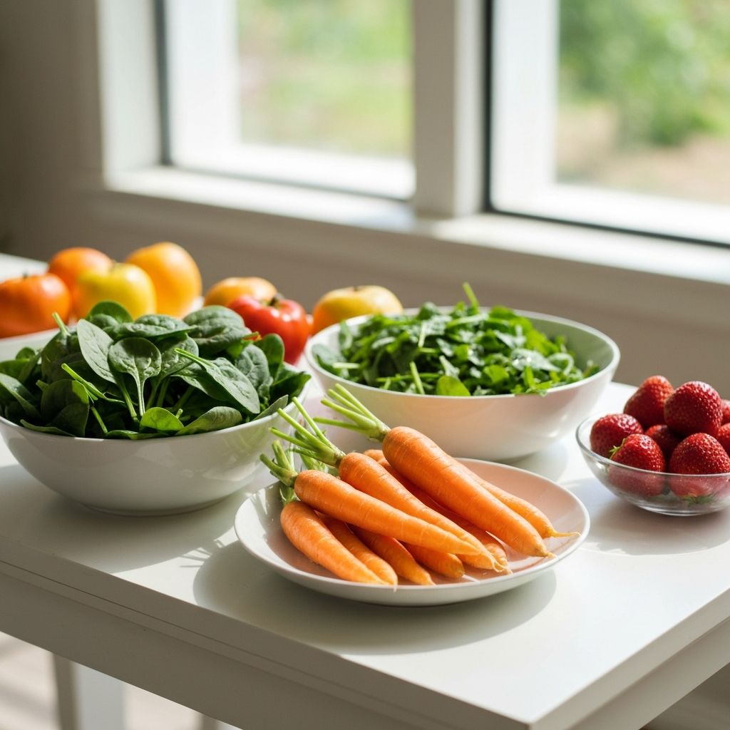 Здравословни продукти и фрукти